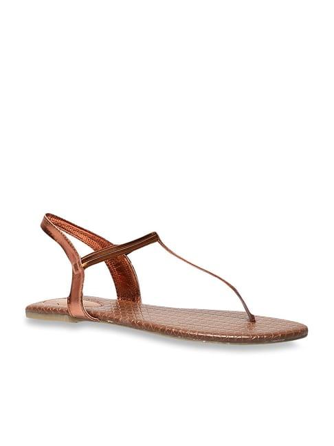 bata women's riva brown t-strap sandals