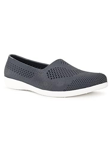 bata women blue casual slip on shoes (4 uk)