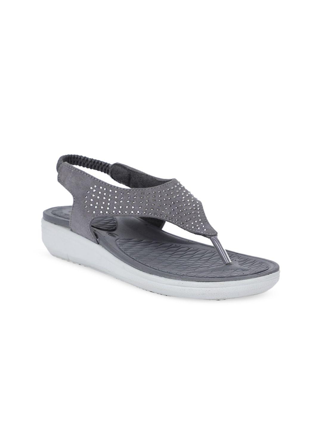 bata women grey flats