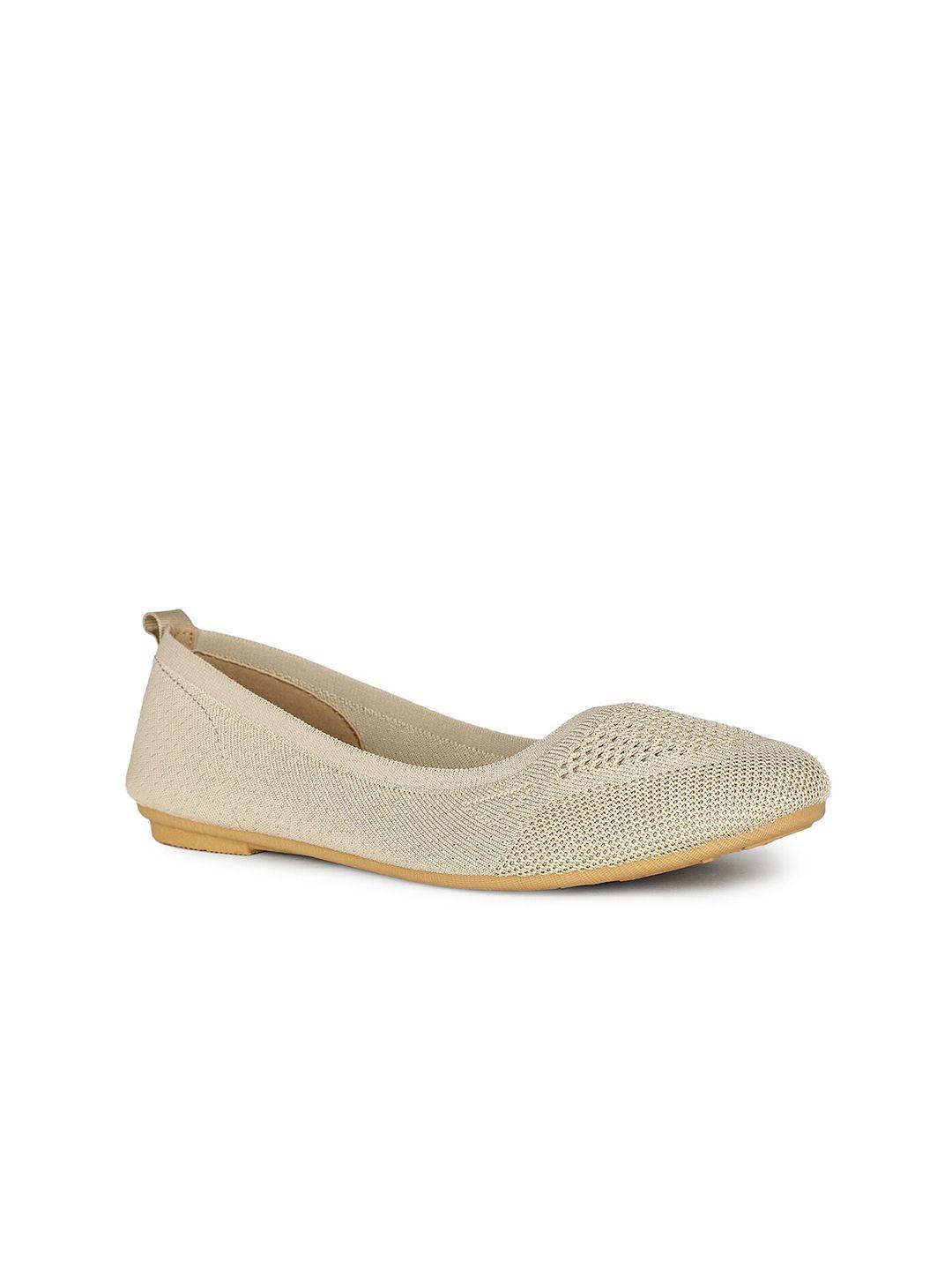 bata woven design ballerinas