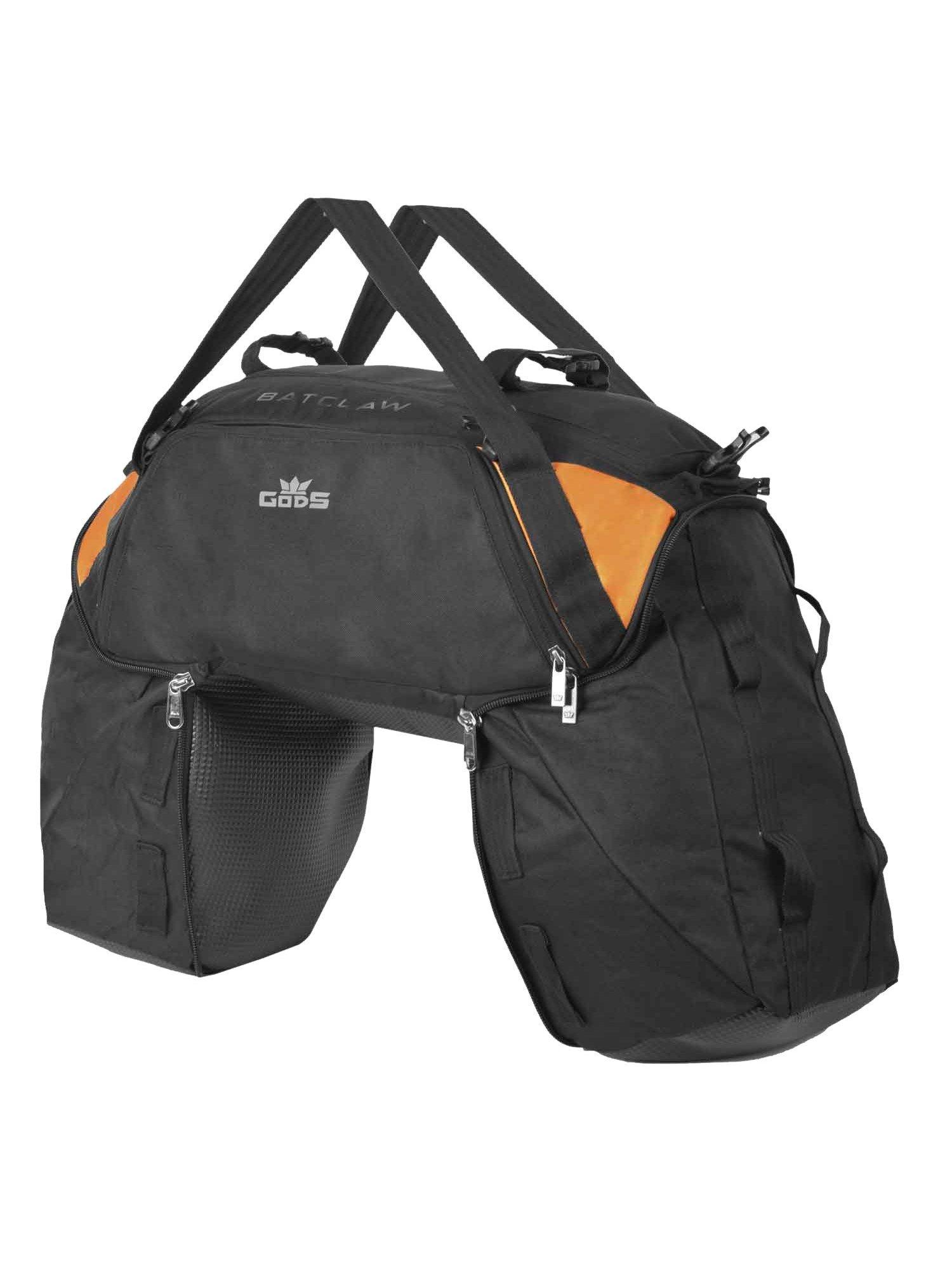 batclaw - 75 litre 3 in 1 duffle & travel tail bag for motorcycle