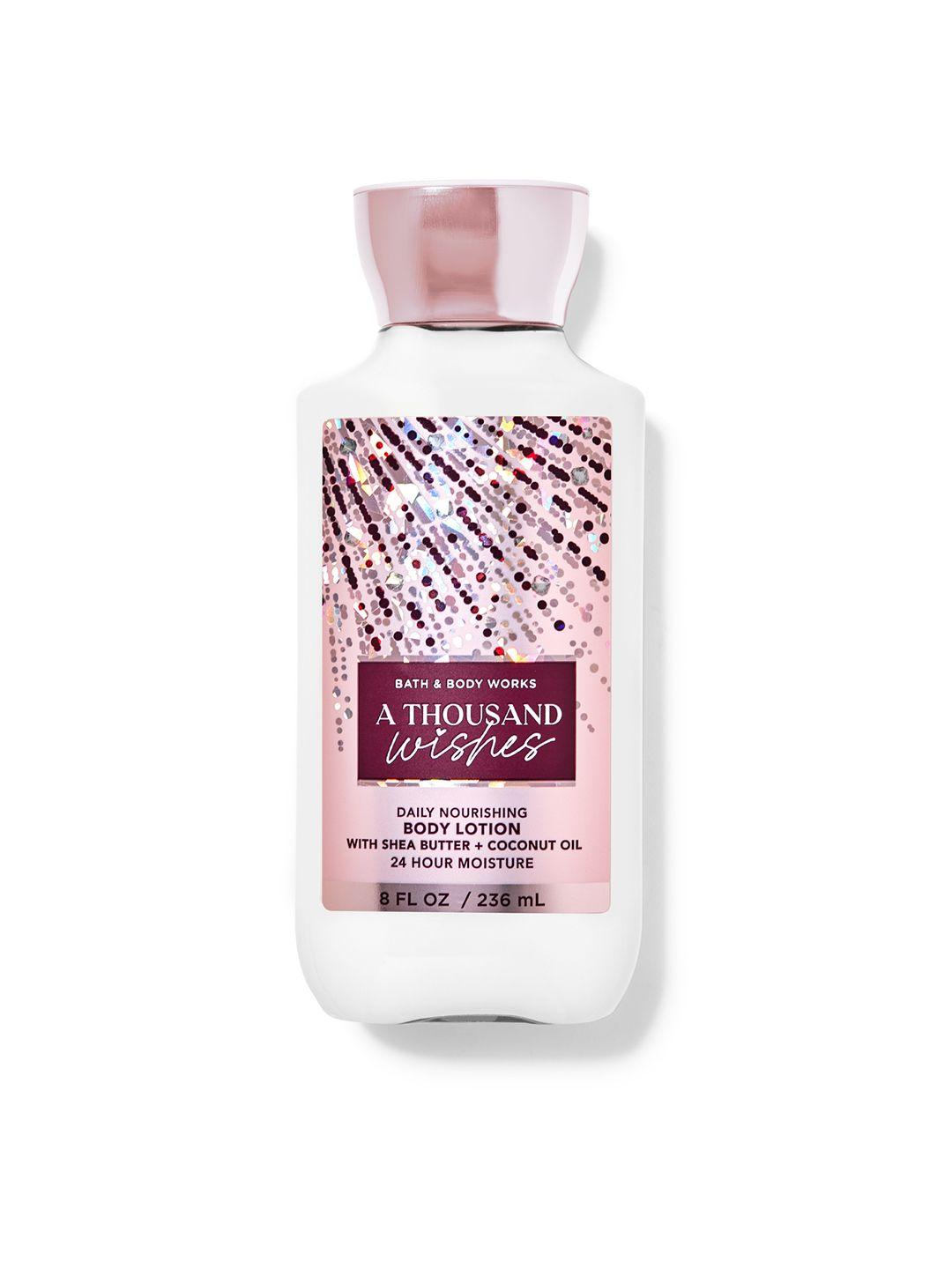 bath & body works a thousand wishes super smooth body lotion with shea butter 236 ml