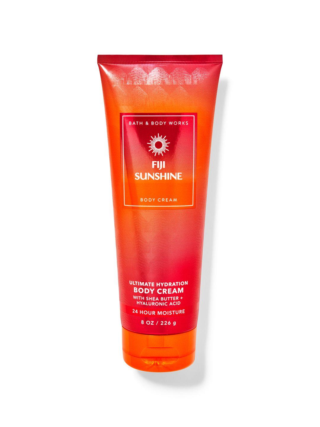 bath & body works fiji sunshine ultimate hydration body cream - 226g