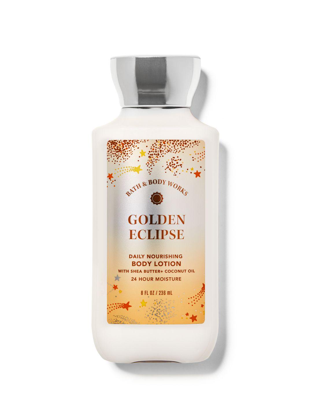 bath & body works golden eclipse daily nourishing body lotion with shea butter - 236 ml