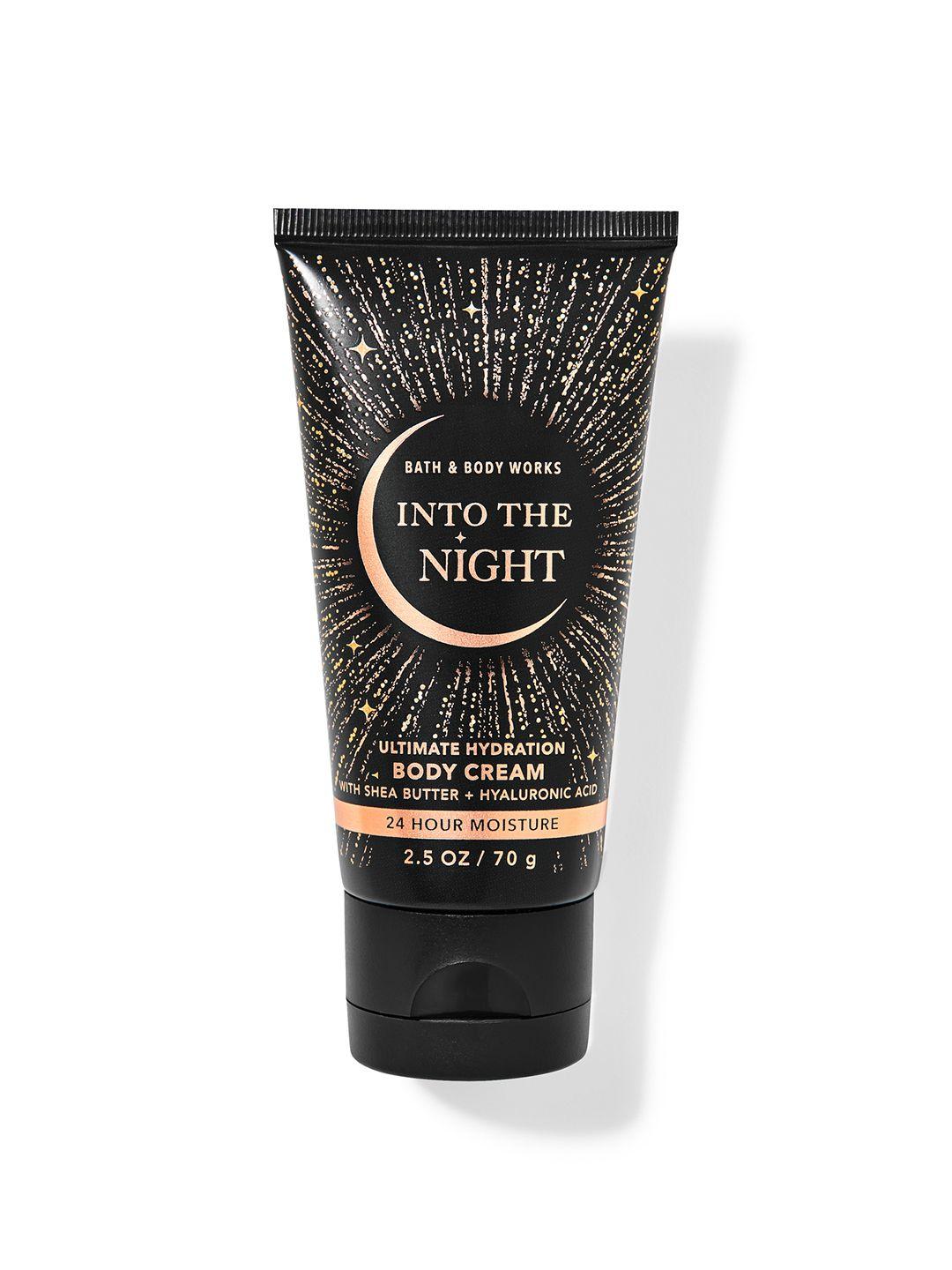 bath & body works into the night ultimate hydration body cream with shea butter - 70 g