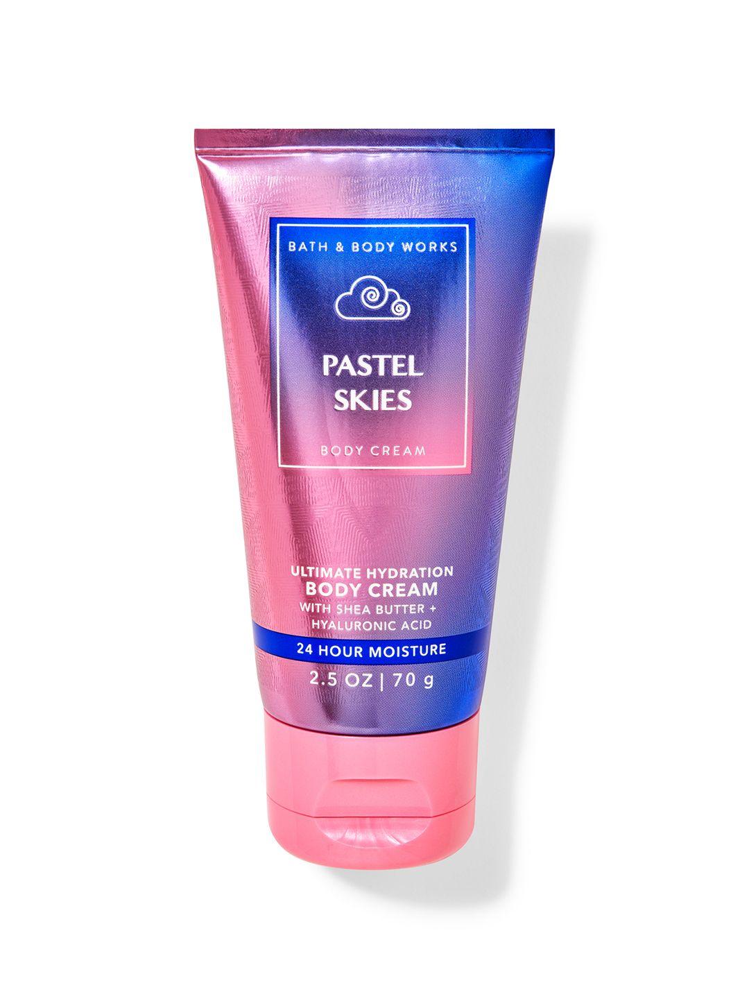 bath & body works pastel skies ultimate hydration body cream with shea butter - 70 g