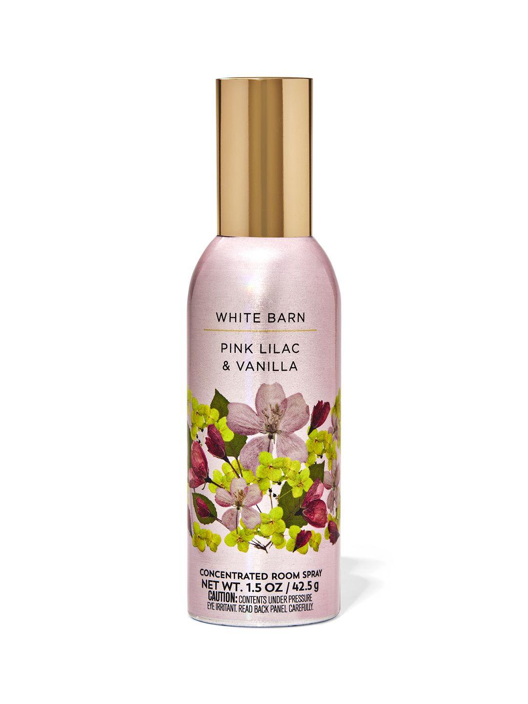 bath & body works pink lilac & vanilla concentrated room spray - 42.5 g