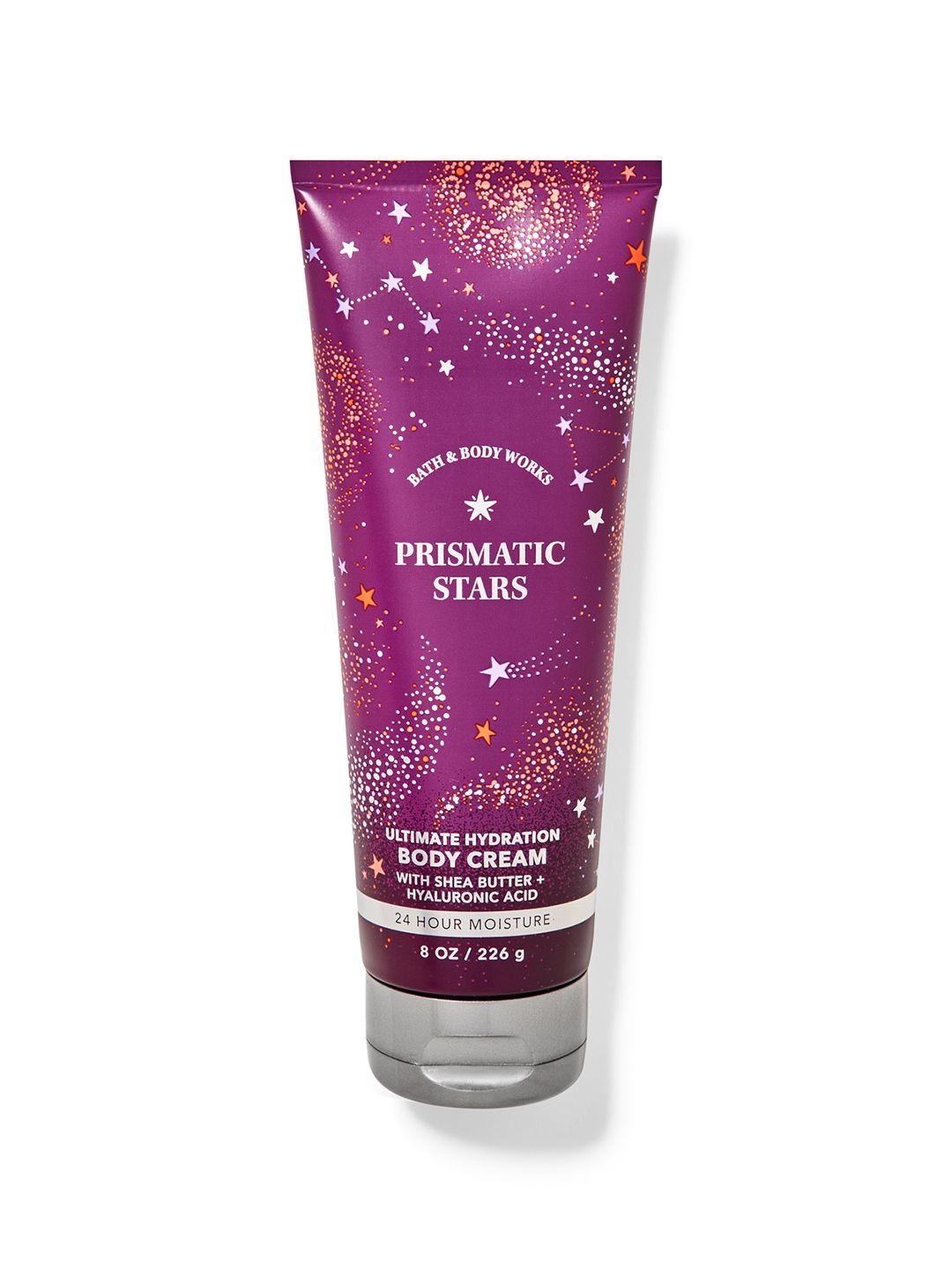 bath & body works prismatic stars ultimate hydration body cream with shea butter - 226g