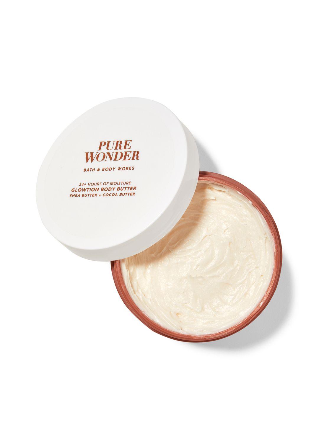 bath & body works pure wonder whipped glowtion body butter - 236 ml