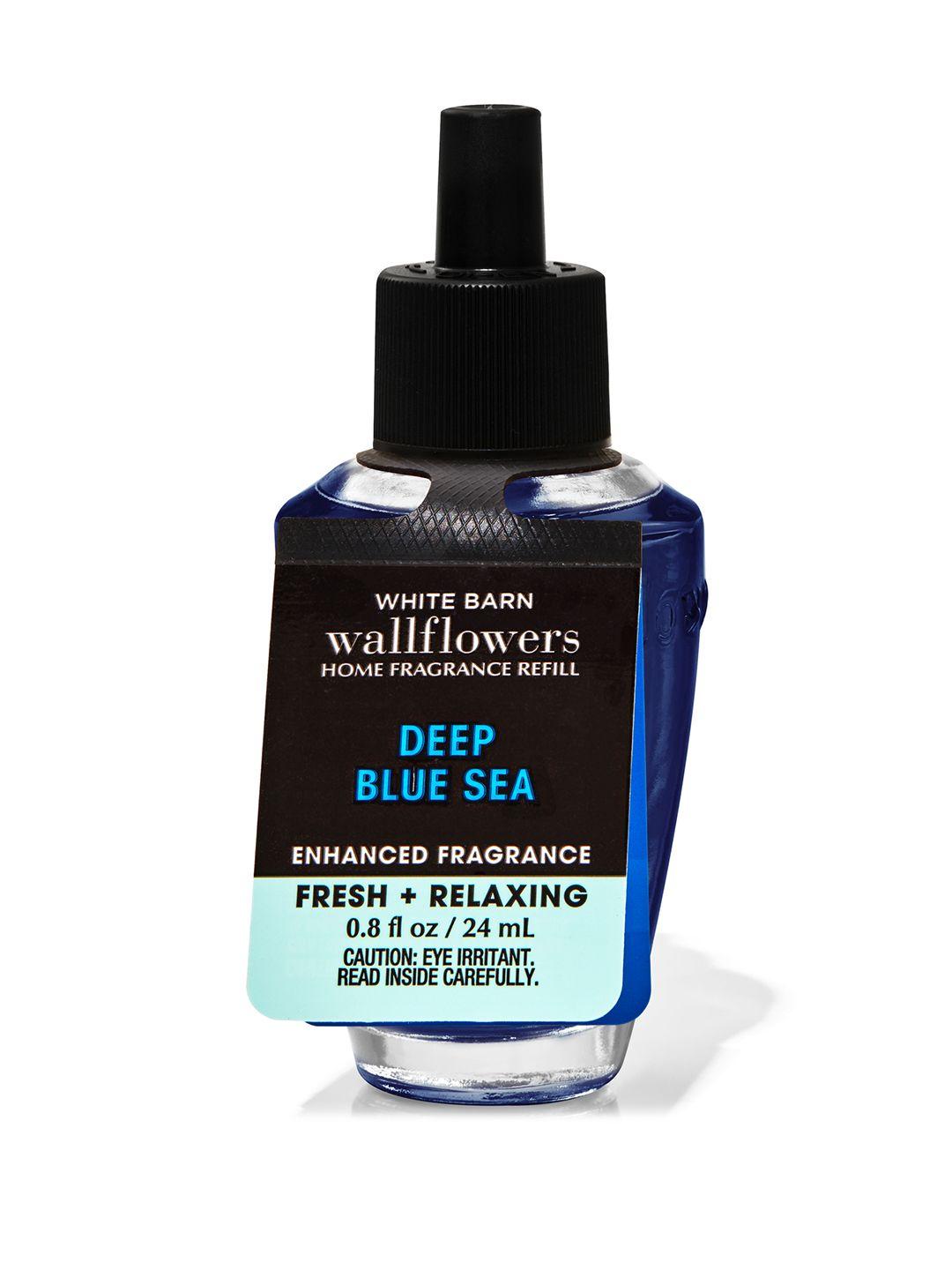 bath & body works white barn deep blue sea wallflowers fragrance refill - 24 ml