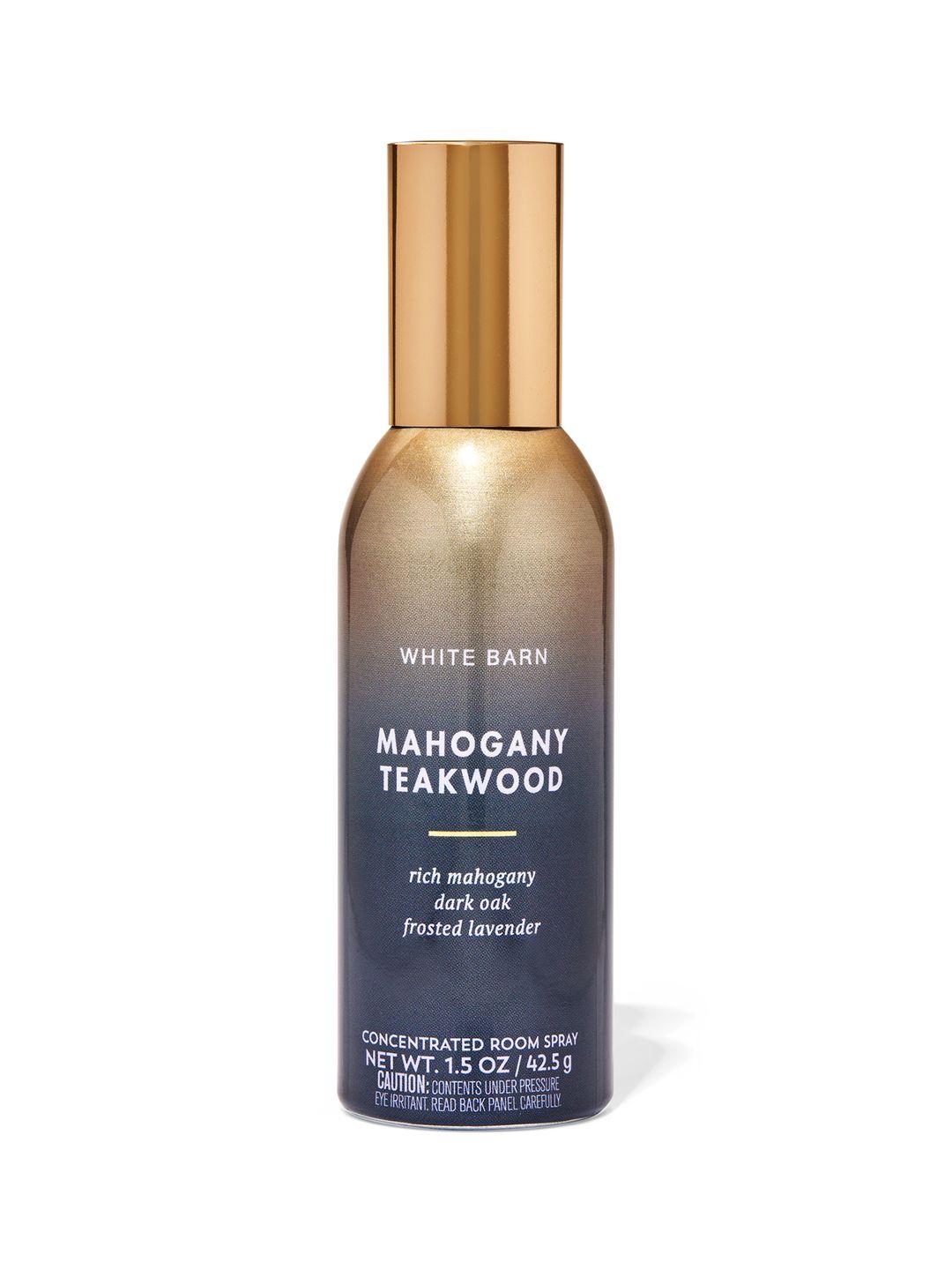 bath & body works white barn mahogany teakwood concentrated room spray 42.5 g