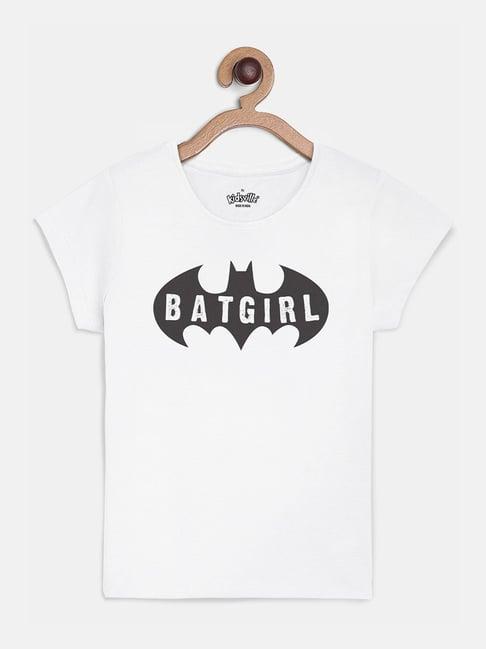 batman printed tshirt for kids girls