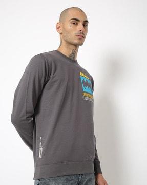 batman graphic print crew-neck sweatshirt