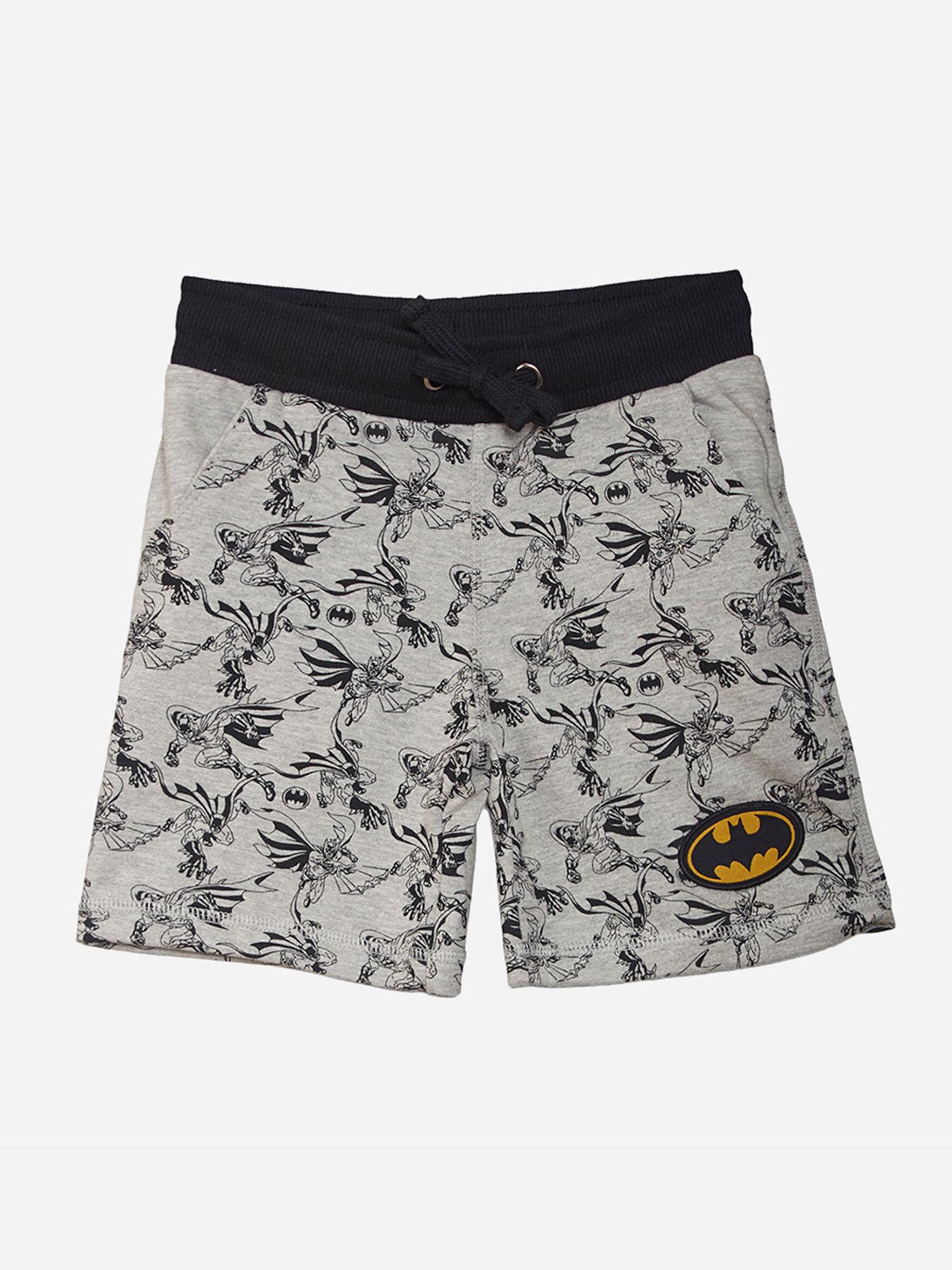 batman grey shorts