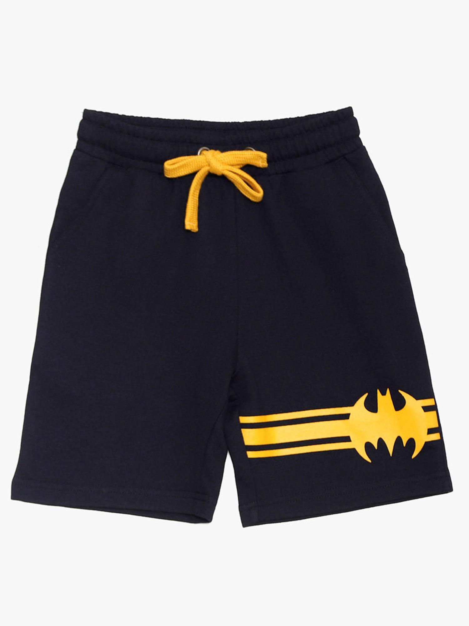 batman navy blue shorts