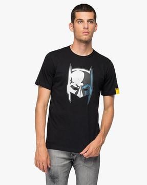 batman print cotton jersey 30/1 t-shirt