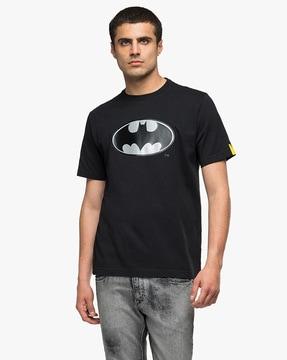 batman print cotton jersey 30/1 t-shirt