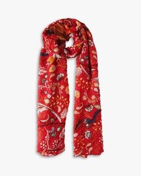 bb floral print scarf