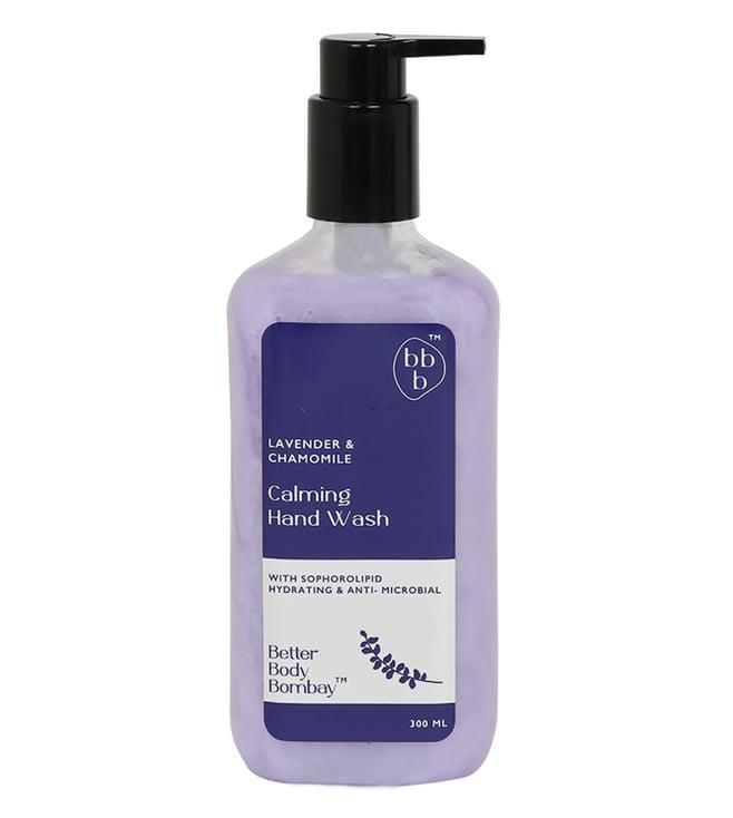 bbb better body bombay lavender & chamomile calming hand wash - 300 ml