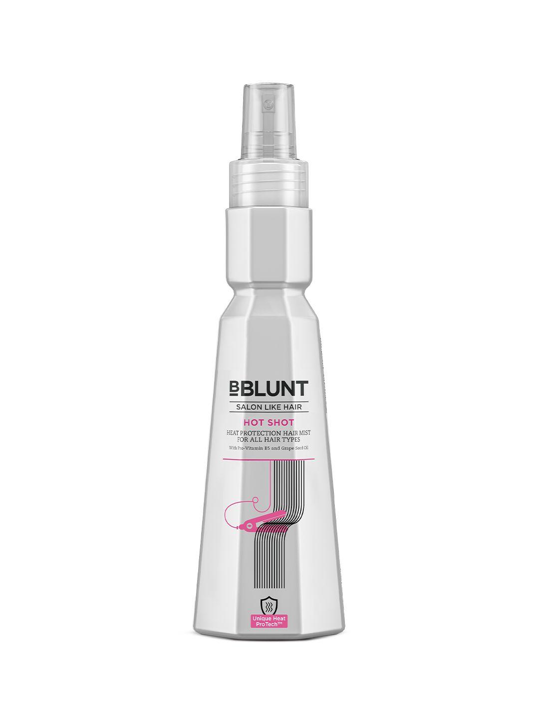 bblunt hot shot heat protection mist with grapeseed oil & provitamin b5 - 150 ml