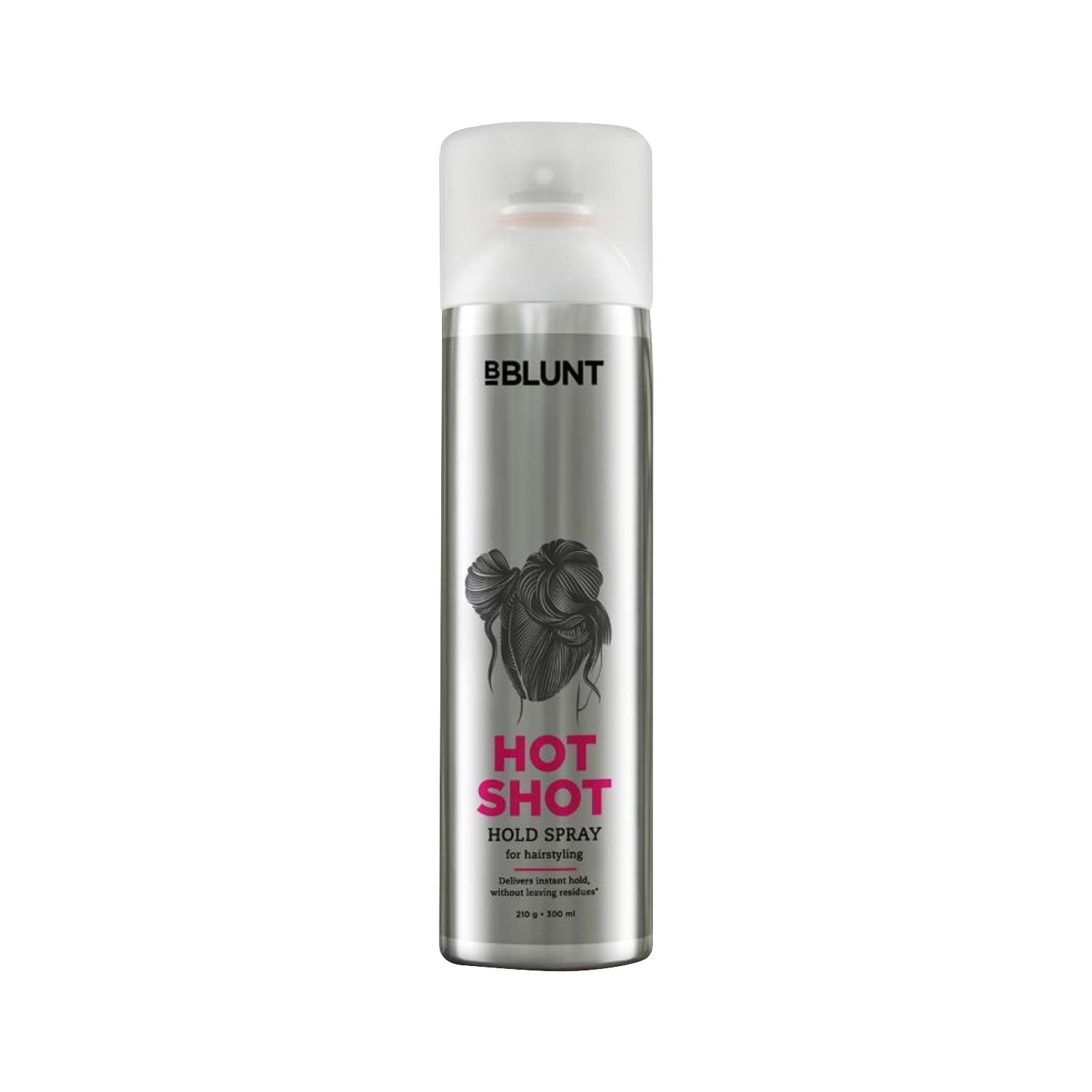bblunt hot shot hold spray for instant & firm hold (300ml)