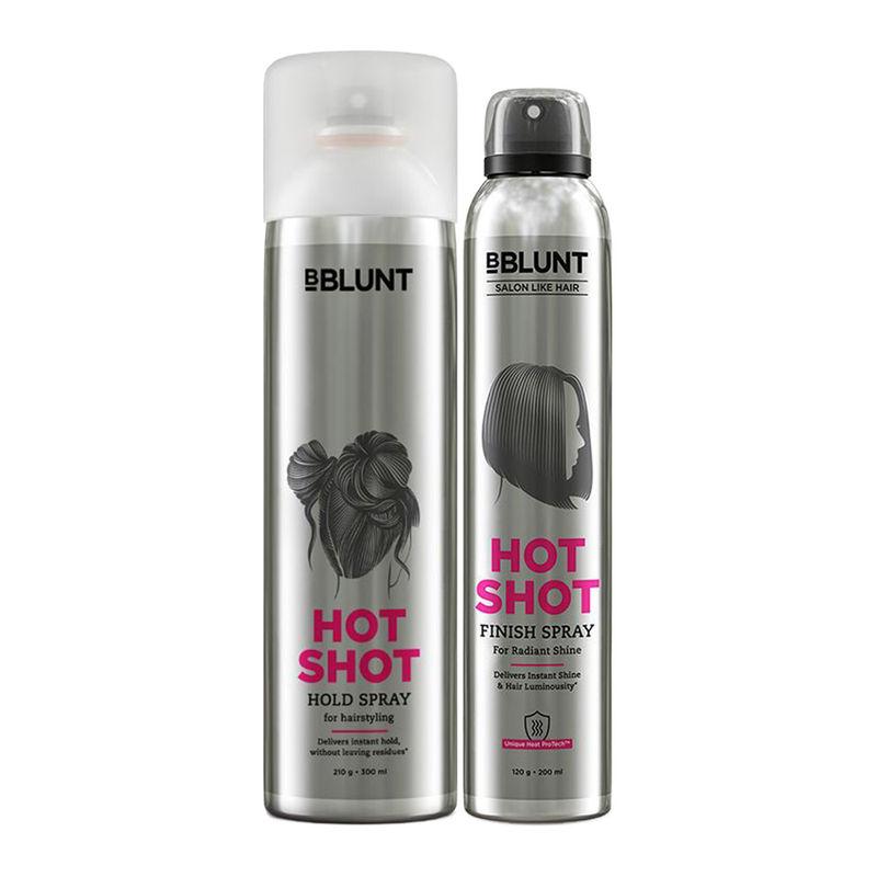 bblunt hot shot party ready hair combo