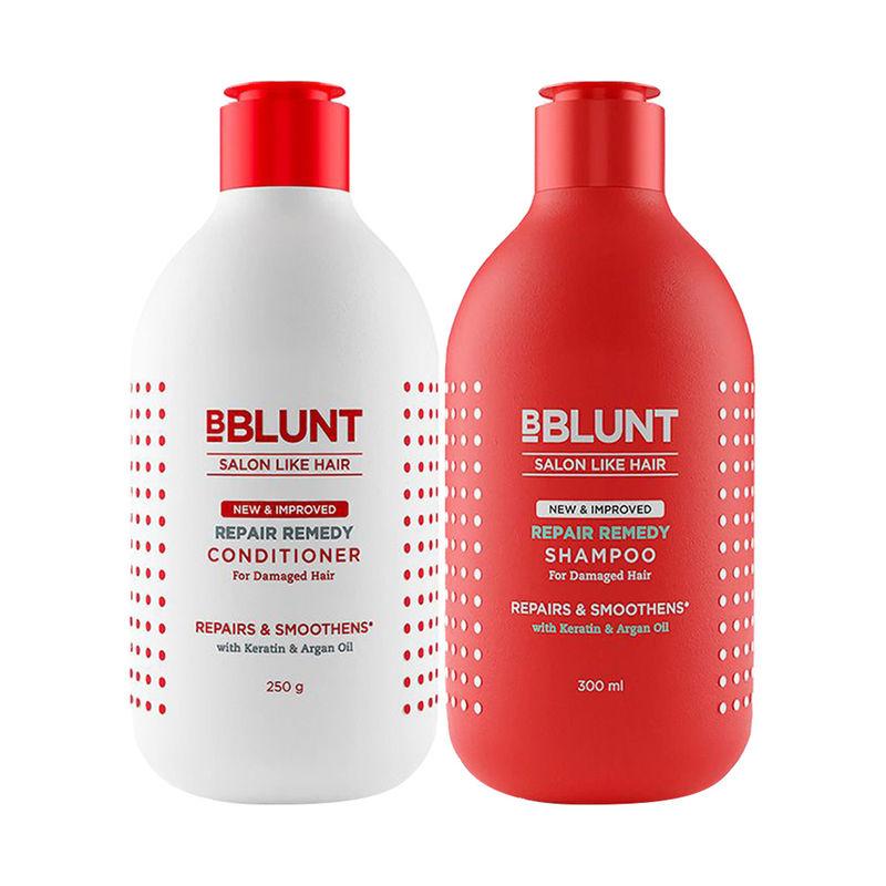 bblunt repair remedy shampoo & conditioner combo