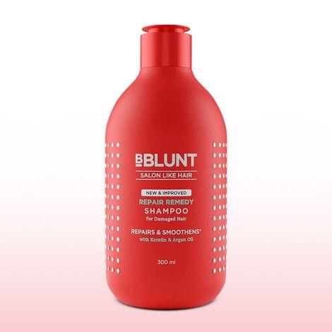 bblunt repair remedy shampoo with keratin & argan oil - 300 ml
