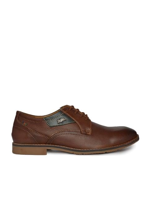 bck by buckaroo men's adron tan derby shoes