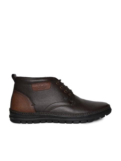 bck by buckaroo men's cornelio brown derby boots