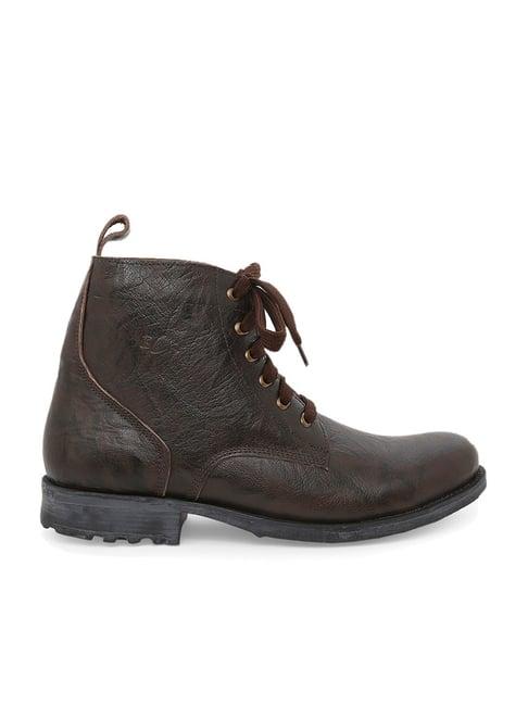 bck by buckaroo men's huntley brown derby boots