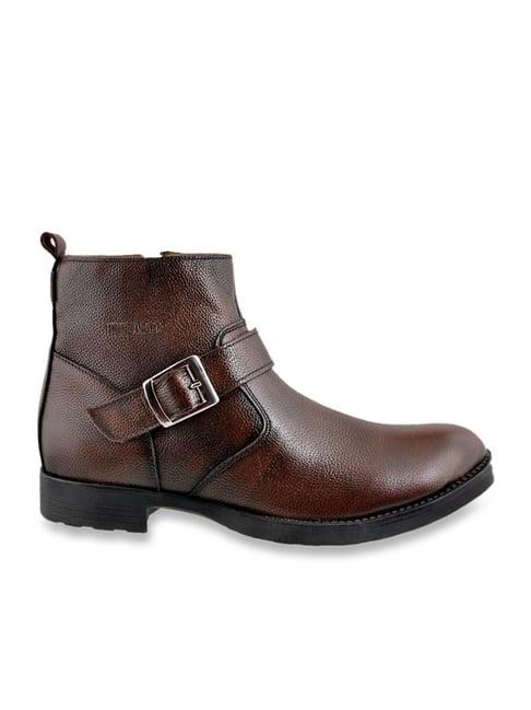 bck by buckaroo men's trent brown casual boots