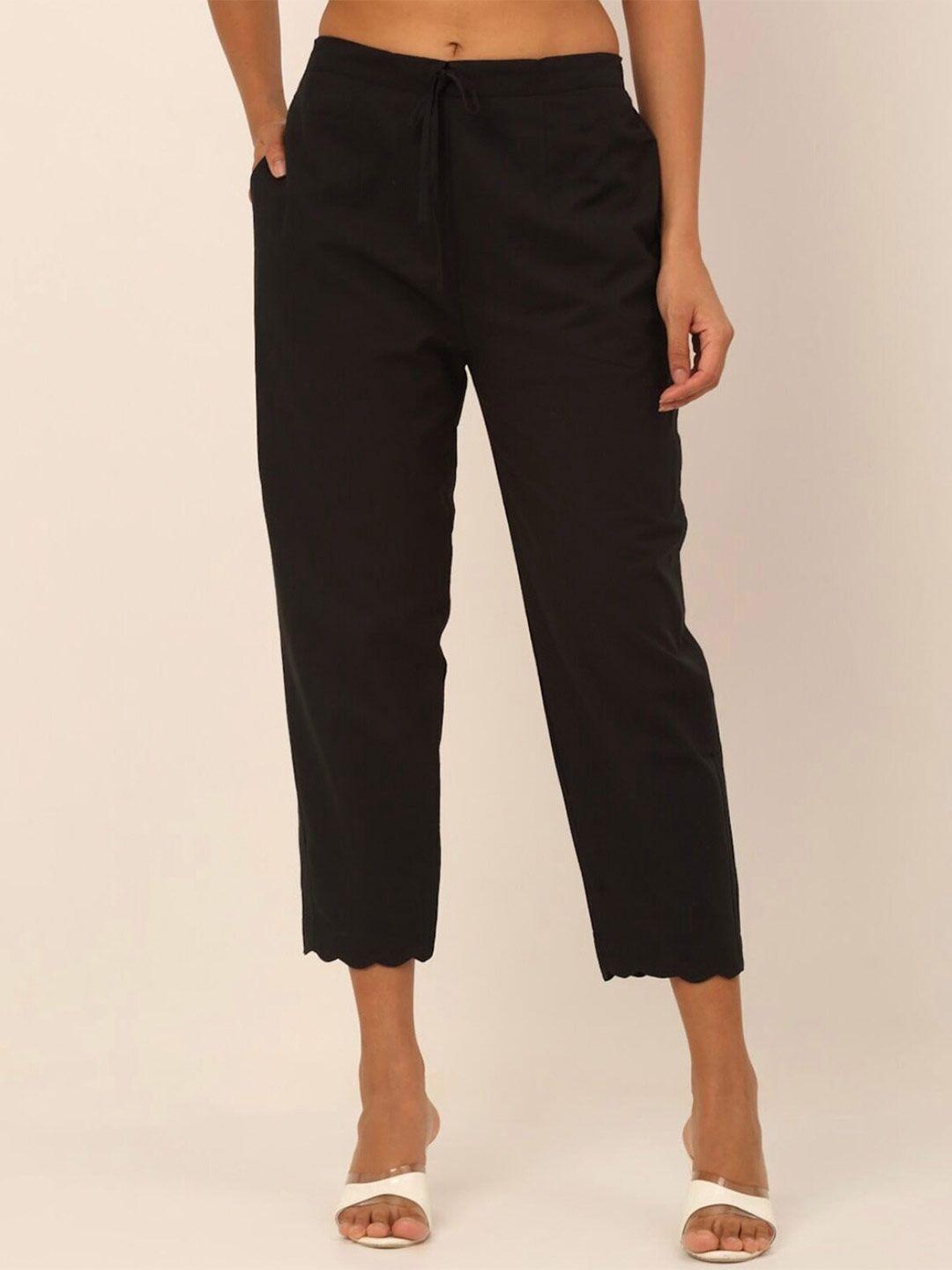 bcz style women relaxed cropped ethnic trousers