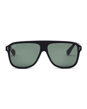 bd002m.009.mat acetate rectangular sunglasses