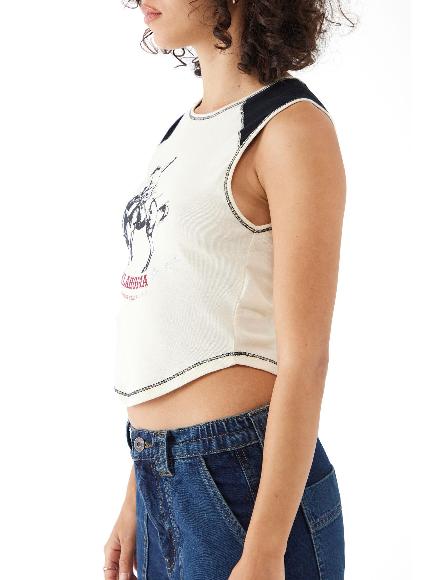 bdg cowboy raglan tank top