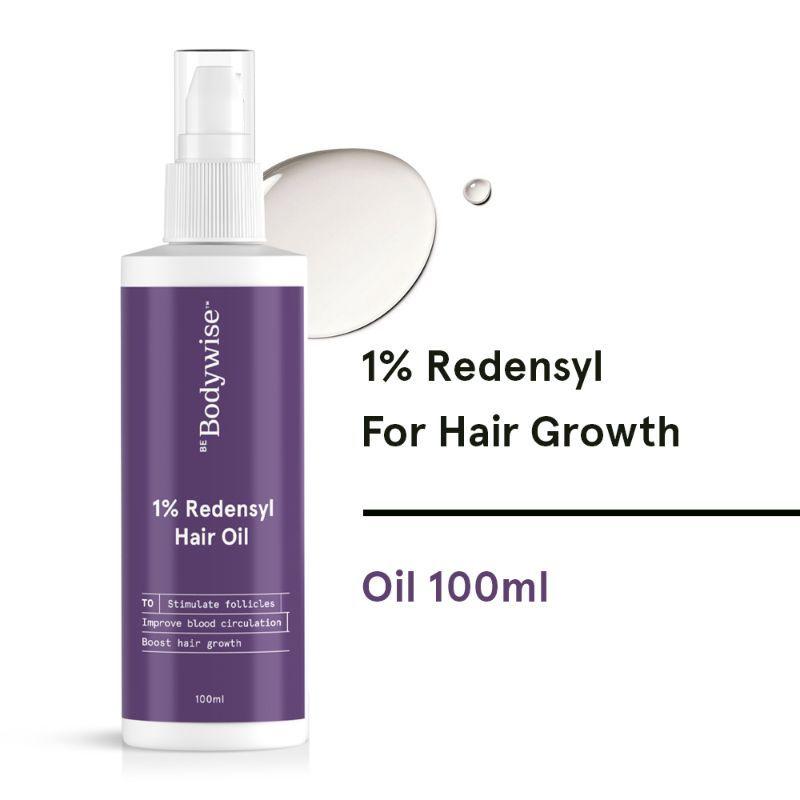 be bodywise 1% redensyl hair oil with bhringraj & onion hair oils for new hair growth