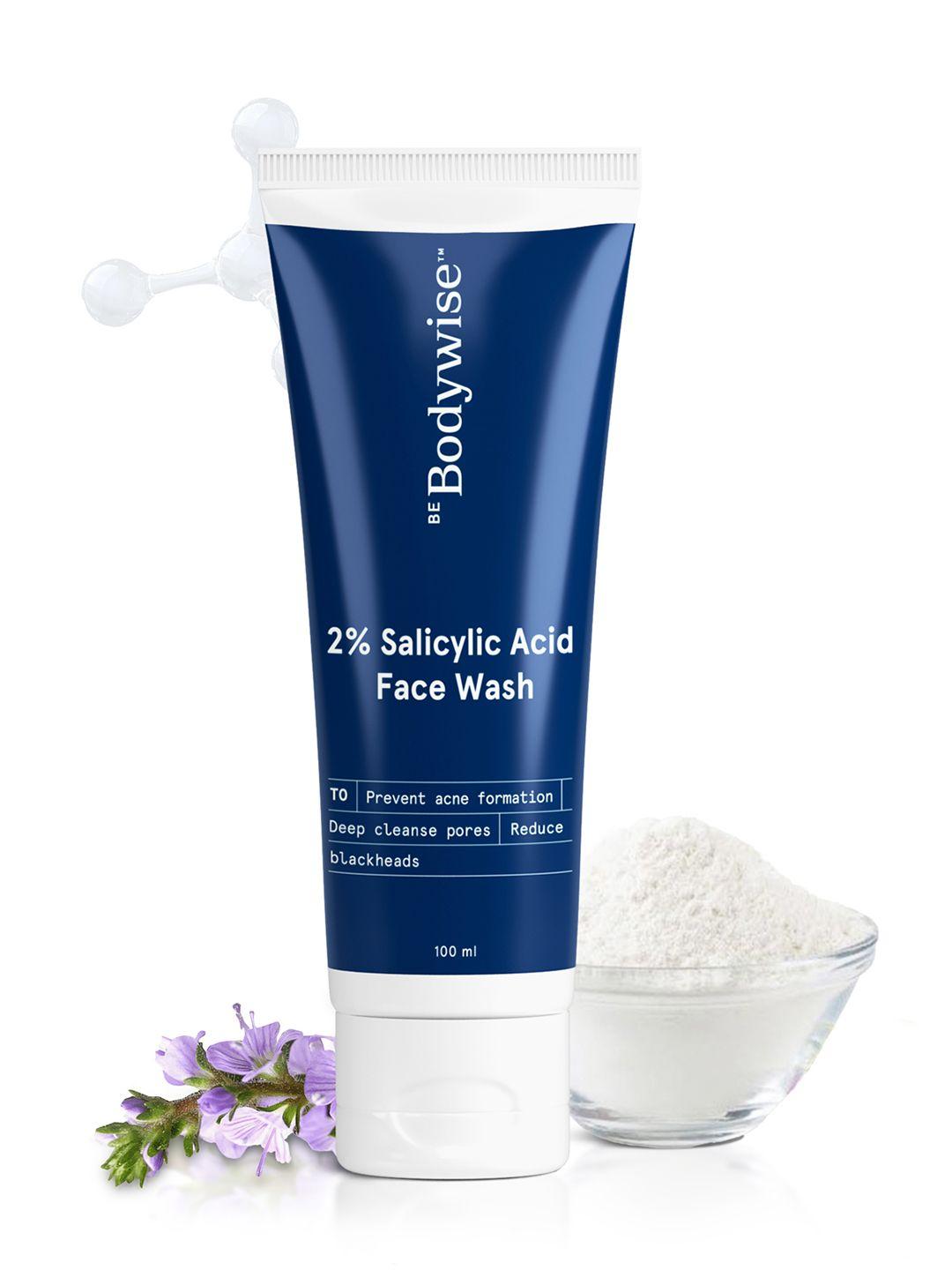 be bodywise 2% salicylic acid gel face wash for acne-prone skin 100 ml