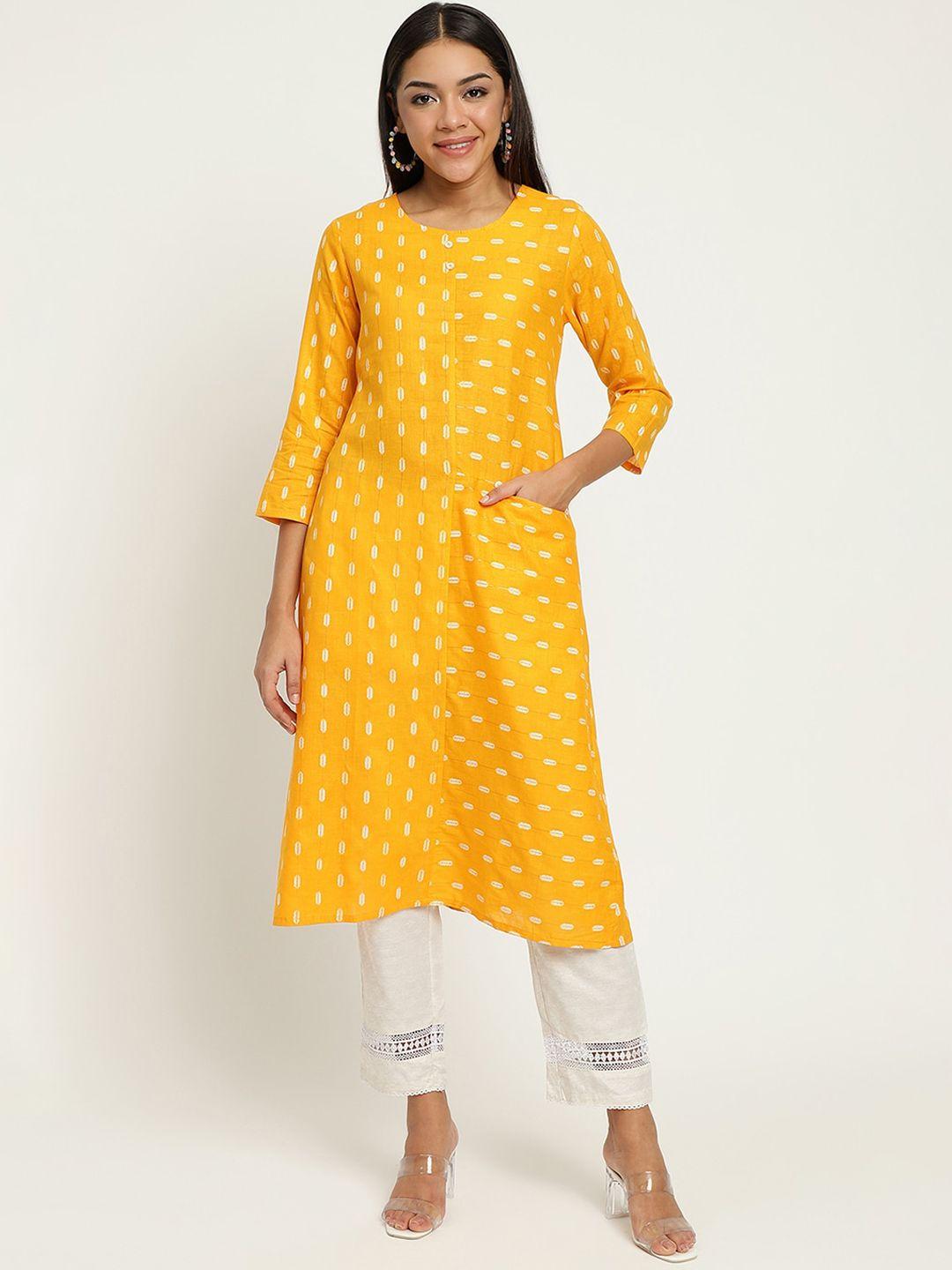 be indi lurex a-line kurta