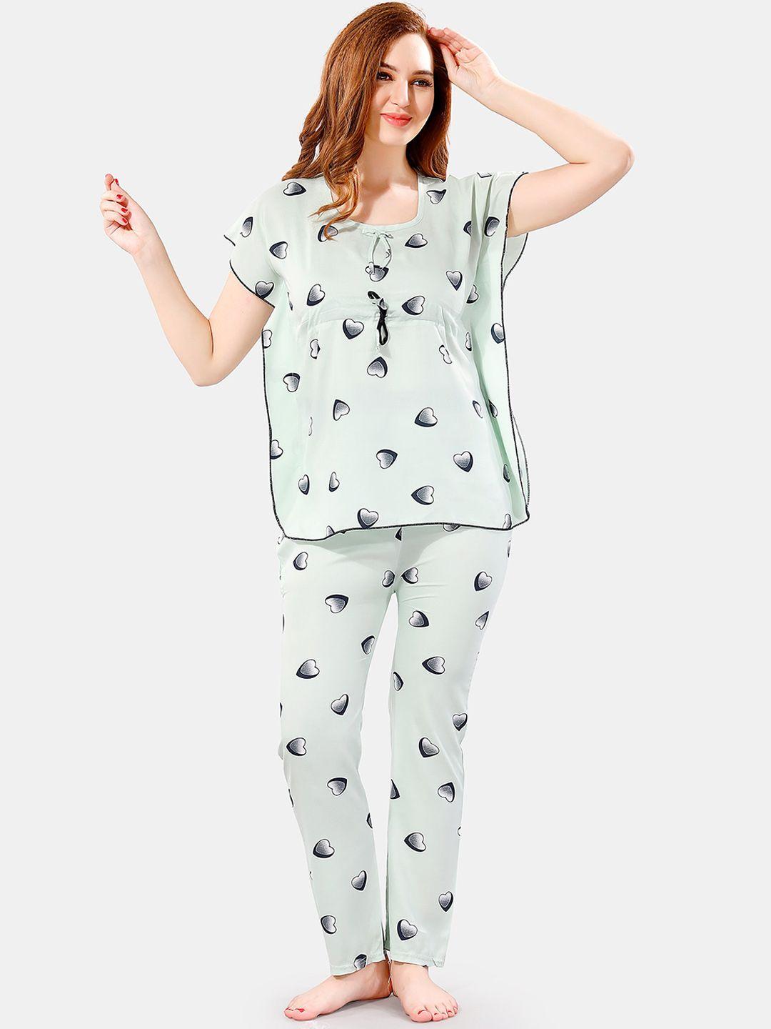 be you conversational printed night suit