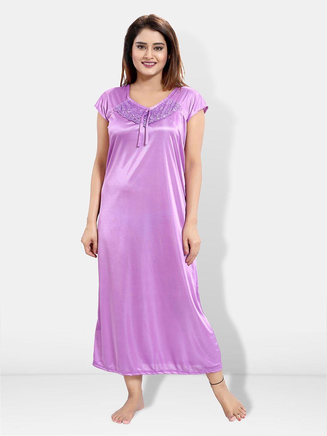 be you lavender maxi nightdress