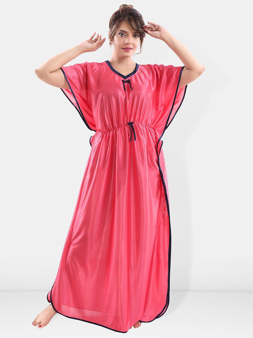 be you satin maxi kaftan nightdress