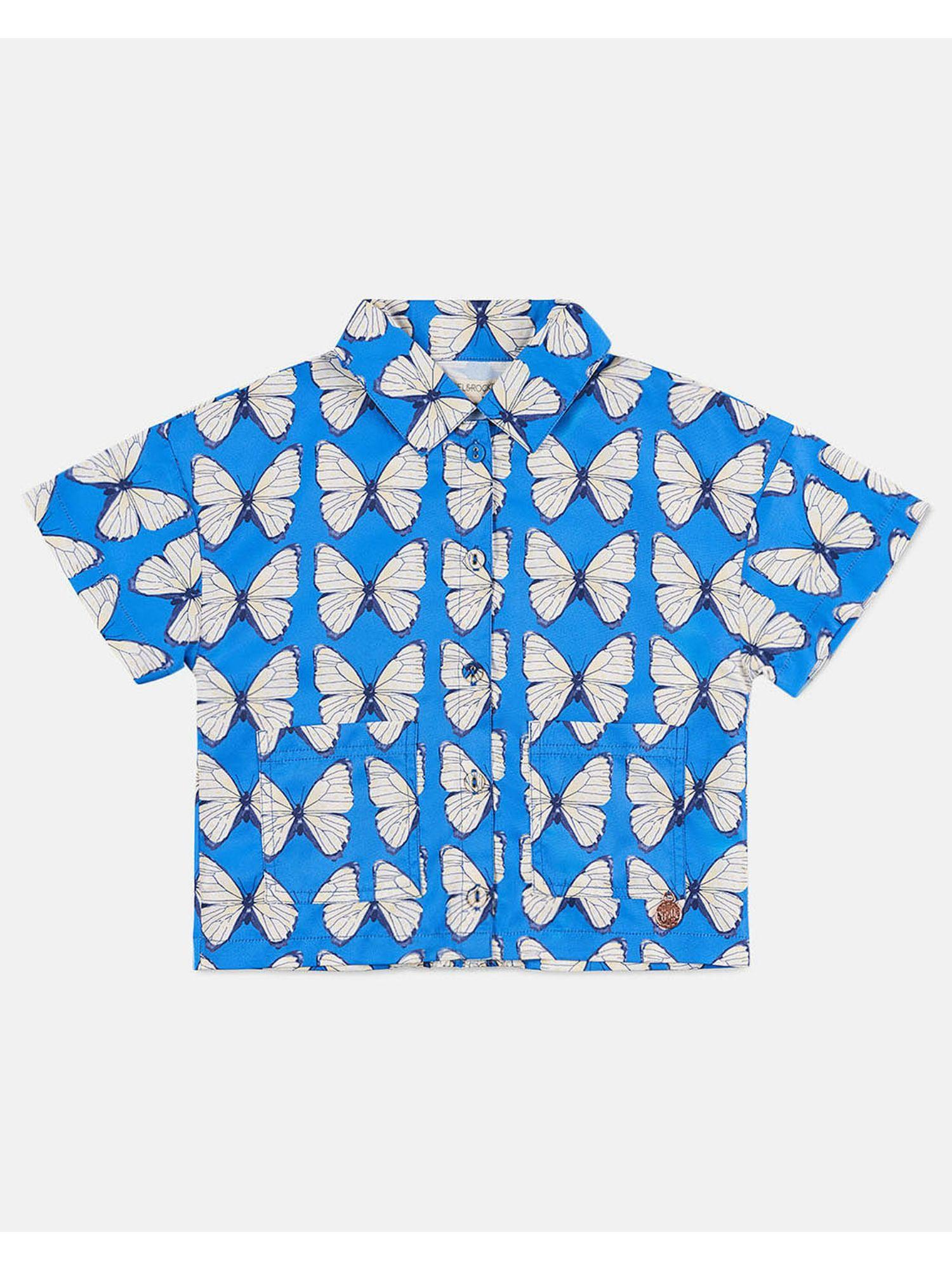 bea woven butterfly top