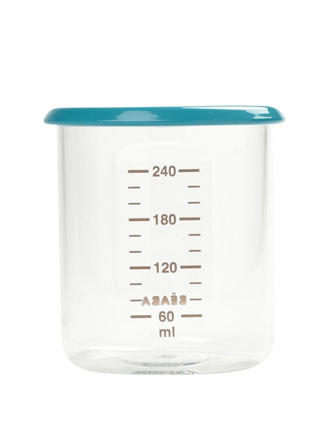 beaba blue maxi portion jar 240 ml