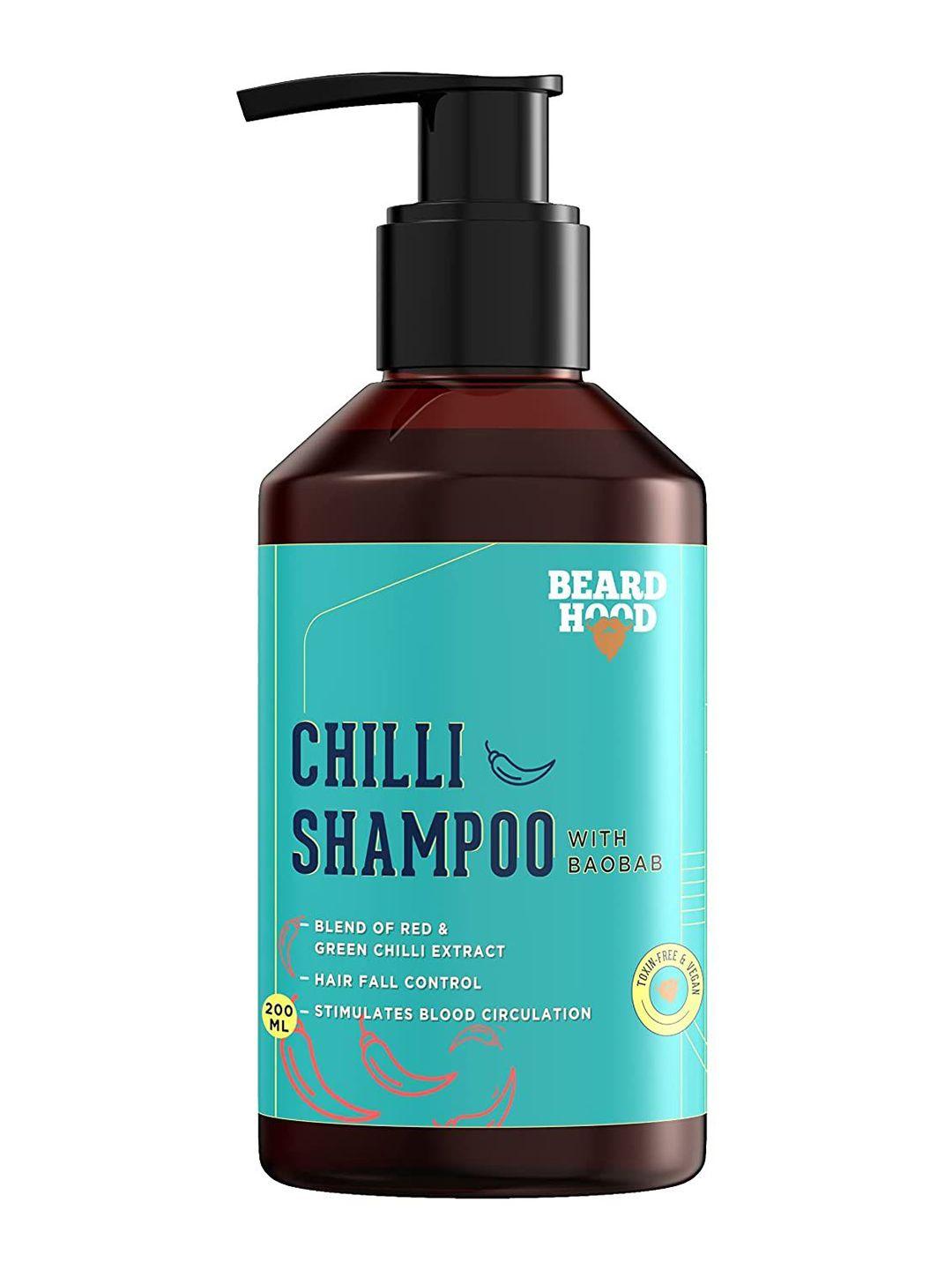 beardhood chilli shampoo for hair growth 200ml