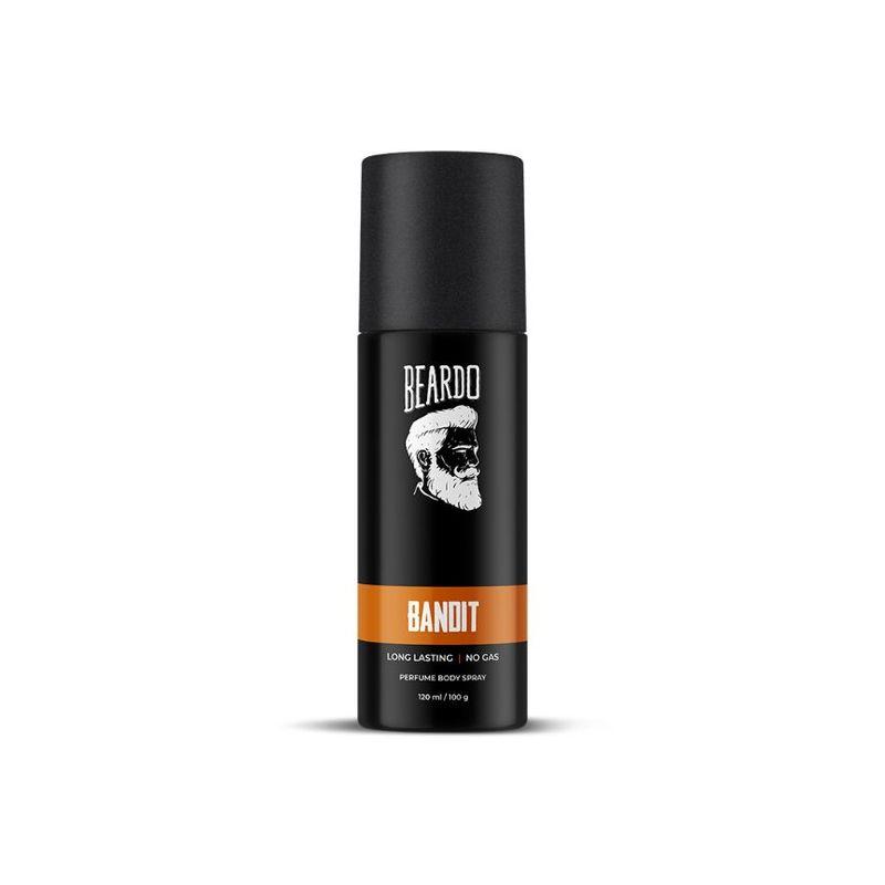 beardo bandit perfume body spray for men