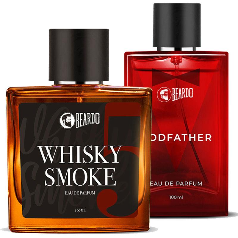 beardo whisky and god father edp perfume set of 2