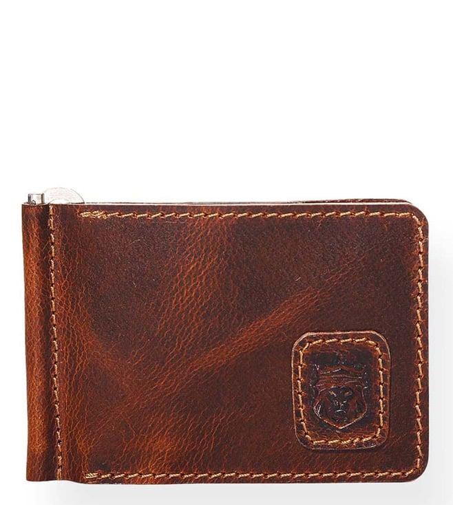 beast craft legacy money clipper wallet (tobacco tan)