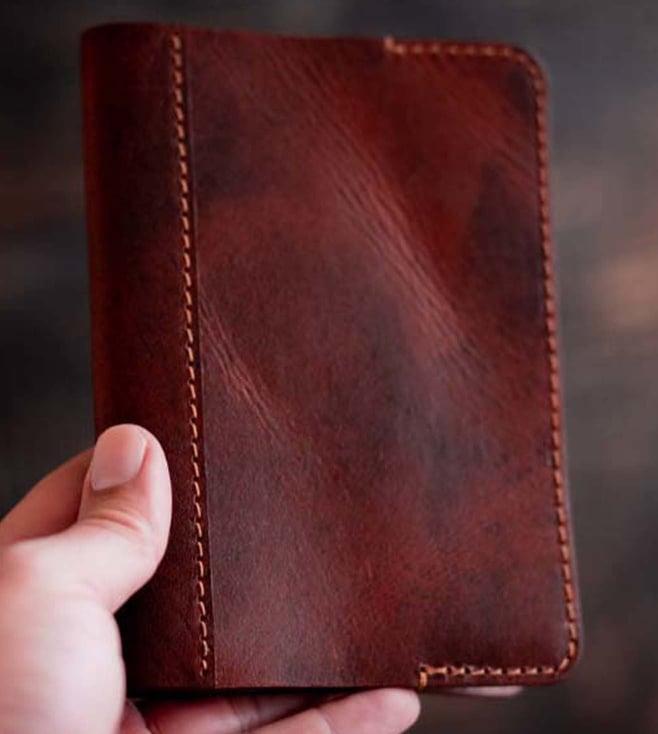 beast craft minimal notebook cover (tobacco tan) - a6
