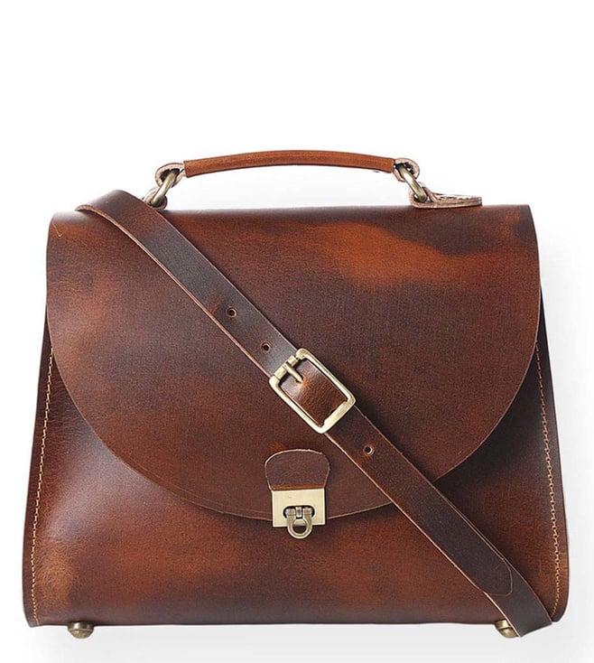 beast craft victoria handbag (tobacco tan)