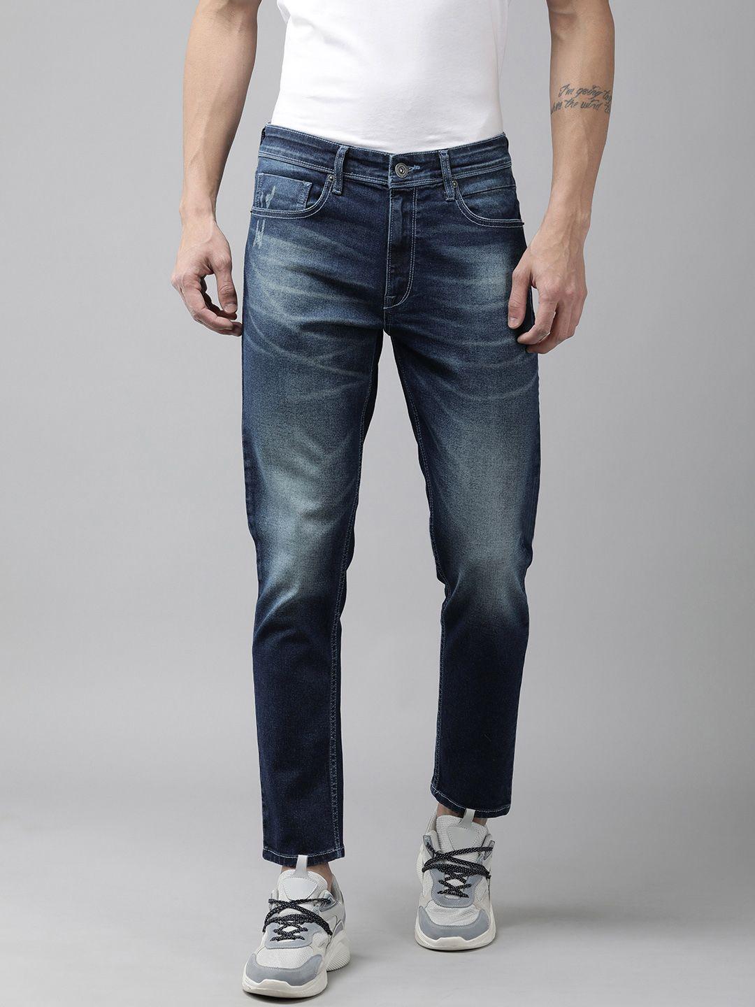beat london by pepe jeans men skinny fit heavy fade stretchable jeans